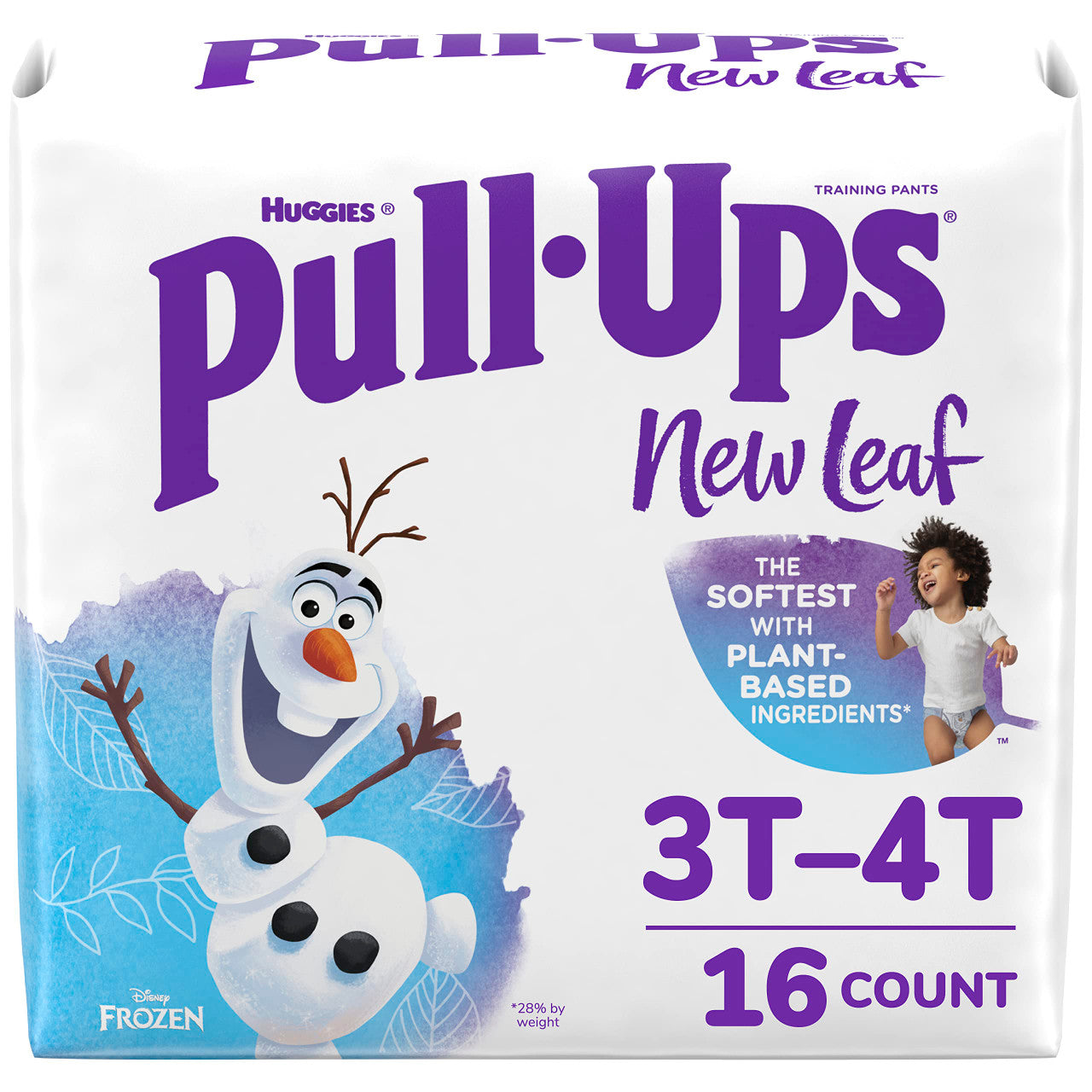 Huggies Pull Ups New Leaf Training Pants For Boys, Size 3, 16 Ea